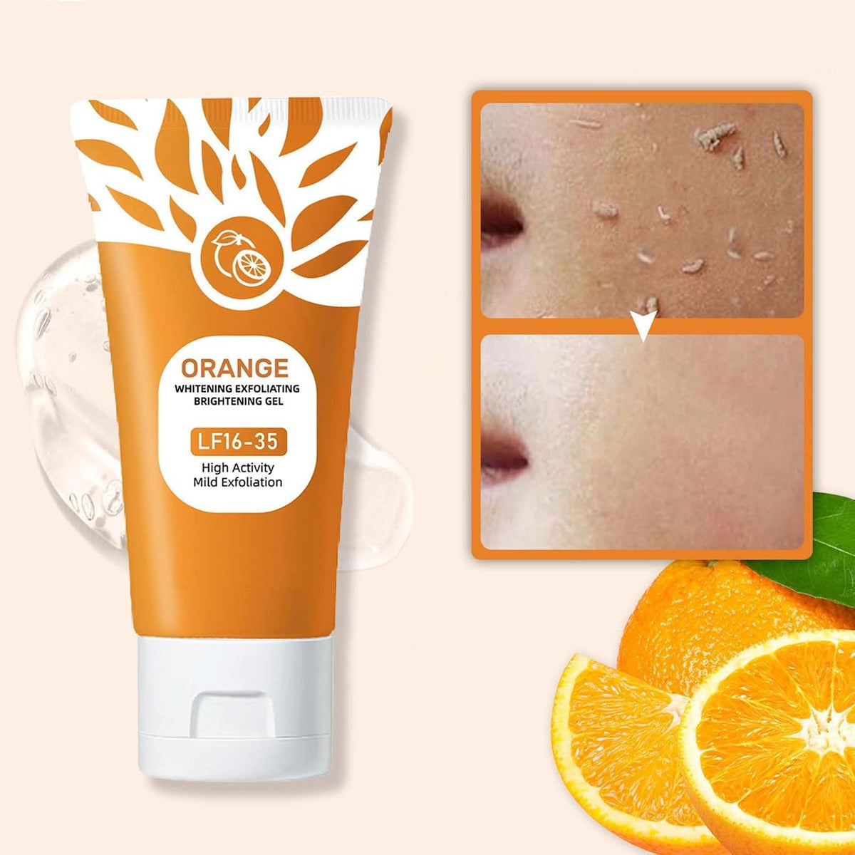 Orange Brightening Exfoliating Gel (FREE SHIPPING)